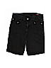 Arizona Jean Company Solid Black Denim Shorts Size 16 - photo 1