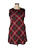 Suzanne Betro Red Casual Dress Size 2X - photo 1