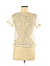 Ann Taylor LOFT Ivory Short Sleeve Top Size XS - photo 1