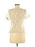 Ann Taylor LOFT Ivory Short Sleeve Top Size XS - photo 2