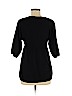 Lord & Taylor 100% Cashmere Black Short Sleeve Top Size M - photo 2