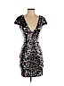 Dress the Population Silver Cocktail Dress Size S - photo 1