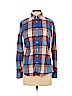 J. Crew Factory Store 100% Cotton Blue Long Sleeve Button-Down Shirt Size S - photo 1