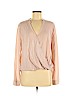 Splendid 100% Rayon Pink Long Sleeve Blouse Size M - photo 1