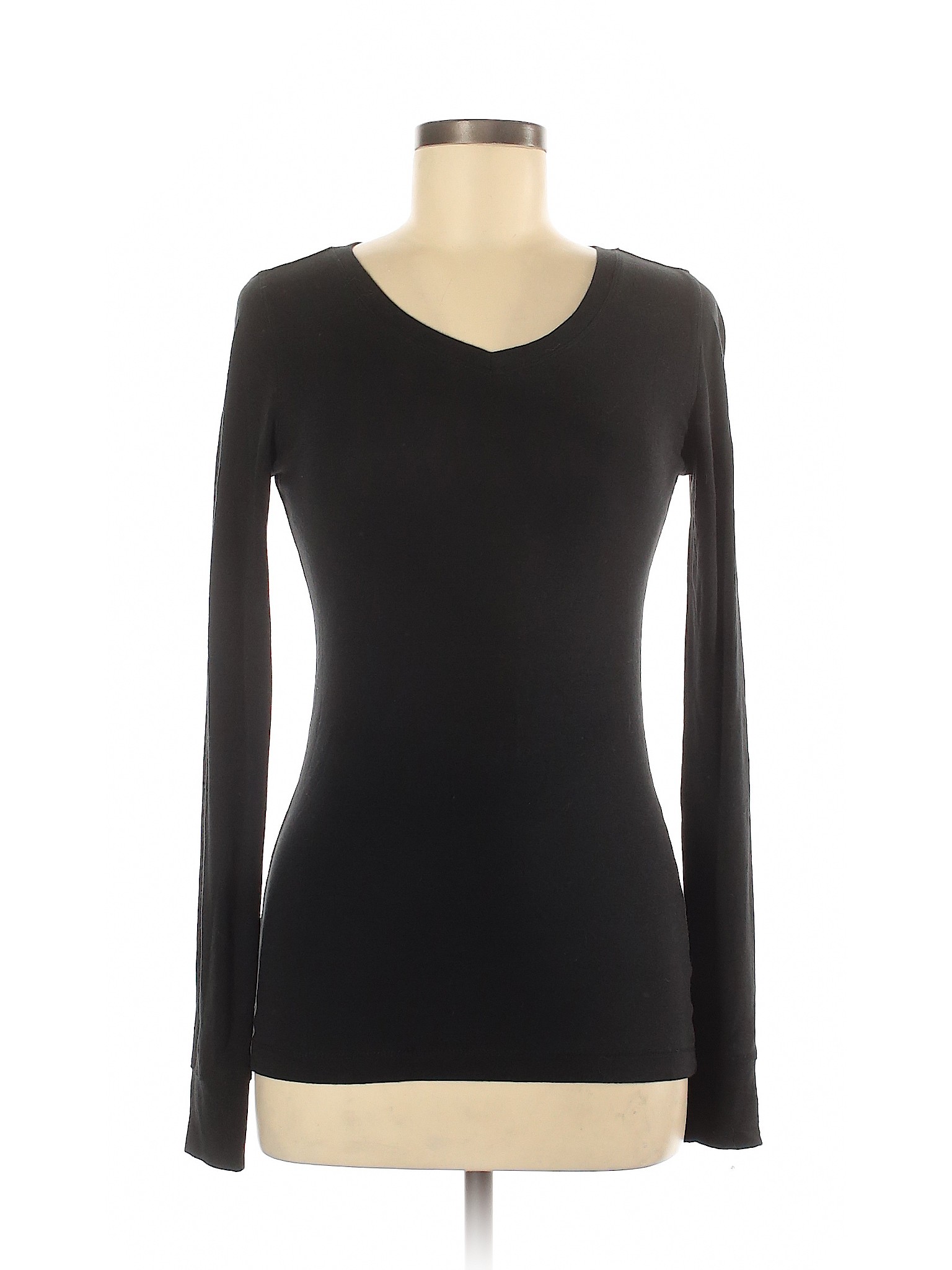 Carole Little Women Black Long Sleeve T-Shirt M | eBay
