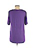 Chico's 100% Rayon Purple Short Sleeve T-Shirt Size Med (1) - photo 2