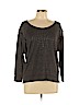 One World Black Long Sleeve Top Size L - photo 1