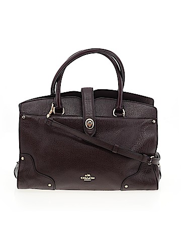 Coach Leather Satchel (view 1)