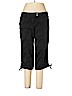 Ann Taylor LOFT 100% Cotton Black Cargo Pants Size 14 - photo 1