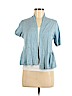 Banana Republic 100% Cotton Blue Cardigan Size M - photo 1