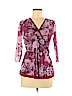 Daisy & Clover 100% Nylon Pink 3/4 Sleeve Top Size S - photo 1