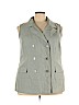 Fashion Bug 100% Polyester Gray Jacket Size 22 - photo 1