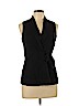 Eileen Fisher Black Sleeveless Blouse Size M - photo 1
