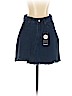 Boohoo Boutique 100% Cotton Blue Denim Skirt Size 4 - photo 1