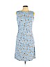 J. McLaughlin Blue Casual Dress Size L - photo 1