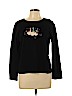 Cappagallo 100% Cotton Black Long Sleeve T-Shirt Size L - photo 1