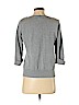 Karen Scott 100% Cotton Gray Pullover Sweater Size S - photo 2