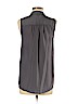 J. Crew Factory Store 100% Polyester Gray Sleeveless Blouse Size 4 - photo 2