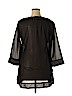 Assorted Brands 100% Polyester Black 3/4 Sleeve Blouse Size XL - photo 2