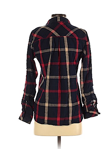 Skies Are Blue Long Sleeve Button-Down Shirt (view 2)