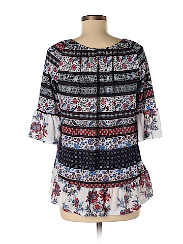 Como Blu Short Sleeve Top (view 2)