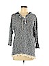 New Directions Gray Pullover Hoodie Size M - photo 1