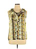 The Limited 100% Polyester Yellow Sleeveless Blouse Size L - photo 1