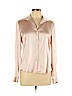 Lafayette 148 New York 100% Silk Pink Long Sleeve Silk Top Size 10 - photo 1