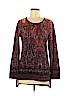 Allie & Rob Brown Long Sleeve Top Size M - photo 1