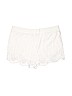 Ann Taylor LOFT 100% Cotton White Shorts Size M - photo 2