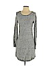 Ann Taylor LOFT Gray Casual Dress Size XS - photo 1