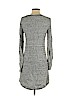 Ann Taylor LOFT Gray Casual Dress Size XS - photo 2