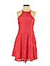 Xhilaration Pink Casual Dress Size XS - photo 1