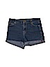 Alya Blue Denim Shorts Size L - photo 1
