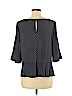 Ann Taylor 100% Polyester Black 3/4 Sleeve Blouse Size M - photo 2