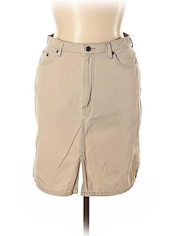 St. John's Bay Denim Skirt (view 1)