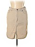 St. John's Bay 100% Cotton Tan Denim Skirt Size 14 - photo 1