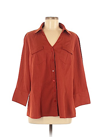 Cato Long Sleeve Button-Down Shirt (view 1)