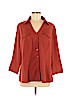Cato Orange Long Sleeve Button-Down Shirt Size XL - photo 1
