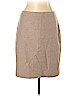 J. Crew Factory Store Tan Wool Skirt Size 10 - photo 1