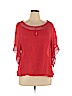 Maria Gabrielle Red Short Sleeve Top Size 1X - photo 1