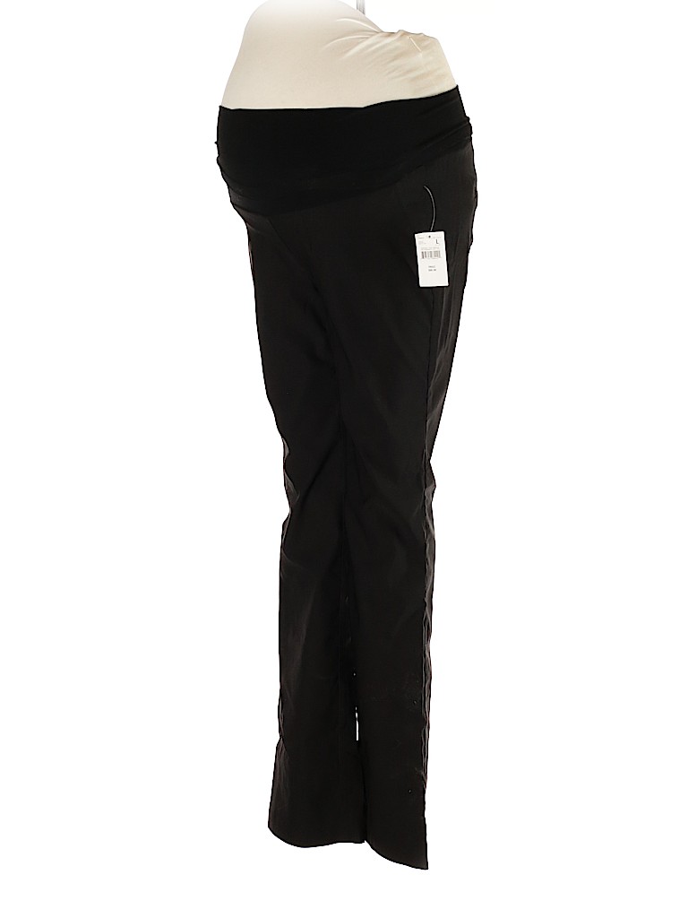 A Pea in the Pod Black Casual Pants Size L - photo 1