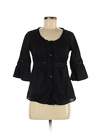 Adriana 3/4 Sleeve Button-Down Shirt (view 1)
