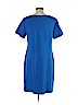 Talbots 100% Cotton Blue Casual Dress Size L (petite) - photo 2