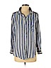 American Eagle Outfitters 100% Viscose Blue Long Sleeve Button-Down Shirt Size XS - photo 1