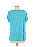 Cato Blue Short Sleeve Top Size 14 - 16 - photo 2