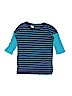 Nike 100% Cotton Blue Long Sleeve T-Shirt Size L (kids) - photo 1