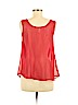 Charming Charlie 100% Polyester Red Sleeveless Blouse Size M - photo 2