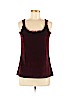 Covington Burgundy Sleeveless Top Size S - photo 1