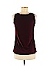 Covington Burgundy Sleeveless Top Size S - photo 2